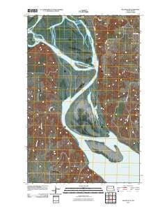 Williston SE North Dakota Historical topographic map, 1:24000 scale, 7.5 X 7.5 Minute, Year 2011