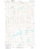 Willow Lake North Dakota Historical topographic map, 1:24000 scale, 7.5 X 7.5 Minute, Year 1978
