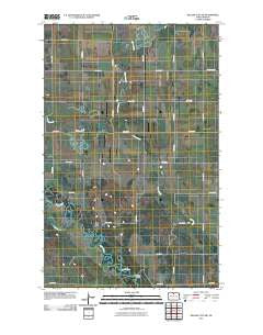 Willow City SW North Dakota Historical topographic map, 1:24000 scale, 7.5 X 7.5 Minute, Year 2011