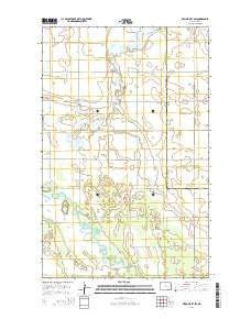 Willow City SW North Dakota Current topographic map, 1:24000 scale, 7.5 X 7.5 Minute, Year 2014