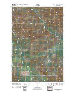 Willow Creek East North Dakota Historical topographic map, 1:24000 scale, 7.5 X 7.5 Minute, Year 2011