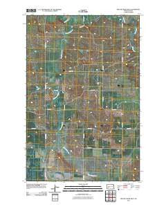 Willow Creek West North Dakota Historical topographic map, 1:24000 scale, 7.5 X 7.5 Minute, Year 2011