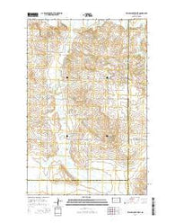 Willow Creek West North Dakota Current topographic map, 1:24000 scale, 7.5 X 7.5 Minute, Year 2014