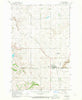 Wilton North Dakota Historical topographic map, 1:24000 scale, 7.5 X 7.5 Minute, Year 1966