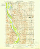 Wilton North Dakota Historical topographic map, 1:62500 scale, 15 X 15 Minute, Year 1950
