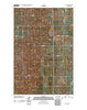 Wilton SE North Dakota Historical topographic map, 1:24000 scale, 7.5 X 7.5 Minute, Year 2011