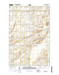 Wimbledon NE North Dakota Current topographic map, 1:24000 scale, 7.5 X 7.5 Minute, Year 2014