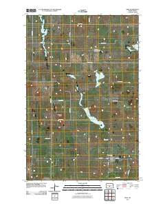 Wing North Dakota Historical topographic map, 1:24000 scale, 7.5 X 7.5 Minute, Year 2011