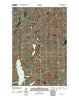 Wishek NE North Dakota Historical topographic map, 1:24000 scale, 7.5 X 7.5 Minute, Year 2011