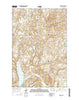 Wishek NE North Dakota Current topographic map, 1:24000 scale, 7.5 X 7.5 Minute, Year 2014