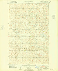 Woburn North Dakota Historical topographic map, 1:24000 scale, 7.5 X 7.5 Minute, Year 1948