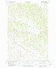 Wolf Coulee North Dakota Historical topographic map, 1:24000 scale, 7.5 X 7.5 Minute, Year 1974