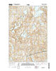 Woodworth North Dakota Current topographic map, 1:24000 scale, 7.5 X 7.5 Minute, Year 2014