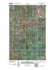 Writing Rock South North Dakota Historical topographic map, 1:24000 scale, 7.5 X 7.5 Minute, Year 2011