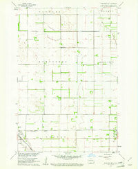 Wyndmere SE North Dakota Historical topographic map, 1:24000 scale, 7.5 X 7.5 Minute, Year 1960