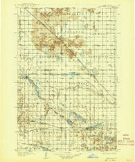 Wyndmere North Dakota Historical topographic map, 1:125000 scale, 30 X 30 Minute, Year 1907