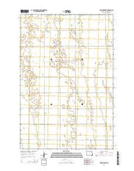 Wyndmere NE North Dakota Current topographic map, 1:24000 scale, 7.5 X 7.5 Minute, Year 2014