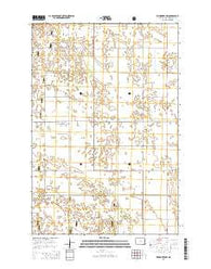 Wyndmere NW North Dakota Current topographic map, 1:24000 scale, 7.5 X 7.5 Minute, Year 2014
