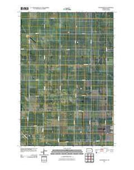 Wyndmere SE North Dakota Historical topographic map, 1:24000 scale, 7.5 X 7.5 Minute, Year 2011