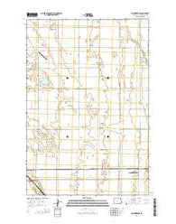 Wyndmere SE North Dakota Current topographic map, 1:24000 scale, 7.5 X 7.5 Minute, Year 2014