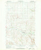 Zap North Dakota Historical topographic map, 1:24000 scale, 7.5 X 7.5 Minute, Year 1969