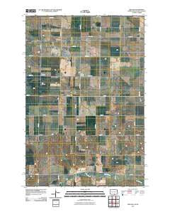 Zeeland North Dakota Historical topographic map, 1:24000 scale, 7.5 X 7.5 Minute, Year 2011