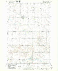 Zeeland North Dakota Historical topographic map, 1:24000 scale, 7.5 X 7.5 Minute, Year 1978