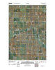 Ziner Butte North Dakota Historical topographic map, 1:24000 scale, 7.5 X 7.5 Minute, Year 2011