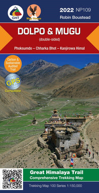 Buy map Dolpo and Mugu Region: 1:150,000 Trekking Map (The Great Himalaya Trail Series Maps NP 109)