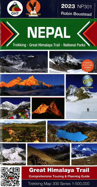 Buy map Nepal Trekking : Great Himalaya Trail - National Parks