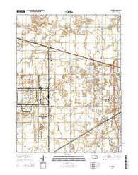 Abbott Nebraska Current topographic map, 1:24000 scale, 7.5 X 7.5 Minute, Year 2014