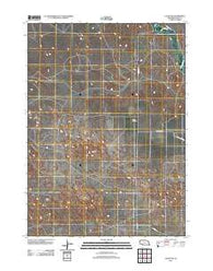 Agate NW Nebraska Historical topographic map, 1:24000 scale, 7.5 X 7.5 Minute, Year 2011