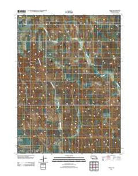 Akron Nebraska Historical topographic map, 1:24000 scale, 7.5 X 7.5 Minute, Year 2011