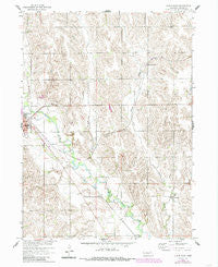 Albion East Nebraska Historical topographic map, 1:24000 scale, 7.5 X 7.5 Minute, Year 1958