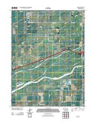 Alda Nebraska Historical topographic map, 1:24000 scale, 7.5 X 7.5 Minute, Year 2011