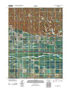 Alfalfa Center Nebraska Historical topographic map, 1:24000 scale, 7.5 X 7.5 Minute, Year 2011