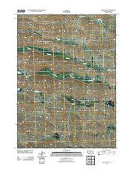 Allen Valley Nebraska Historical topographic map, 1:24000 scale, 7.5 X 7.5 Minute, Year 2011