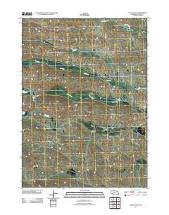 Allen Valley Nebraska Historical topographic map, 1:24000 scale, 7.5 X 7.5 Minute, Year 2011