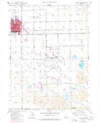 Alliance East Nebraska Historical topographic map, 1:24000 scale, 7.5 X 7.5 Minute, Year 1947