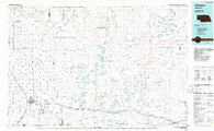 Alliance Nebraska Historical topographic map, 1:100000 scale, 30 X 60 Minute, Year 1985