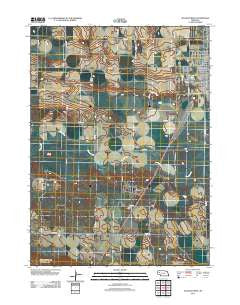 Alliance West Nebraska Historical topographic map, 1:24000 scale, 7.5 X 7.5 Minute, Year 2011