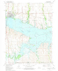 Alma Nebraska Historical topographic map, 1:24000 scale, 7.5 X 7.5 Minute, Year 1974