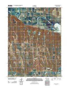Alma SW Nebraska Historical topographic map, 1:24000 scale, 7.5 X 7.5 Minute, Year 2011