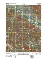 Almeria Nebraska Historical topographic map, 1:24000 scale, 7.5 X 7.5 Minute, Year 2011