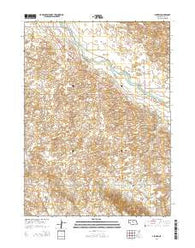 Almeria Nebraska Current topographic map, 1:24000 scale, 7.5 X 7.5 Minute, Year 2014