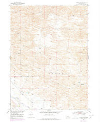 Almeria NE Nebraska Historical topographic map, 1:24000 scale, 7.5 X 7.5 Minute, Year 1952
