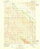 Almeria Nebraska Historical topographic map, 1:24000 scale, 7.5 X 7.5 Minute, Year 1952