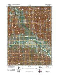 Almeria NW Nebraska Historical topographic map, 1:24000 scale, 7.5 X 7.5 Minute, Year 2011