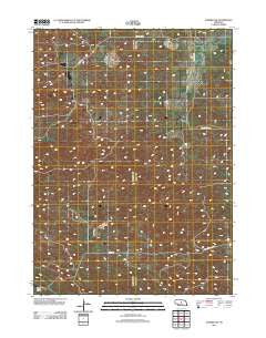 Almeria SW Nebraska Historical topographic map, 1:24000 scale, 7.5 X 7.5 Minute, Year 2011
