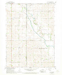 Altona NE Nebraska Historical topographic map, 1:24000 scale, 7.5 X 7.5 Minute, Year 1966